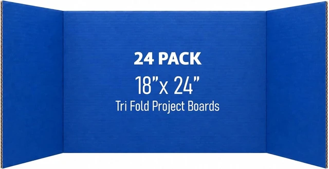 Main image of 18 X 48 1 Ply Blue Project Board Pack Of 24