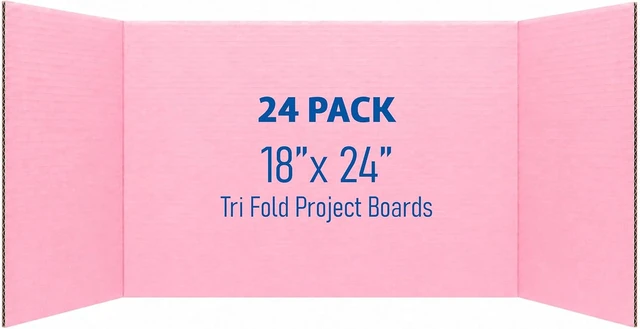 Main image of 18 X 48 1 Ply Pink Project Board Pack Of 24