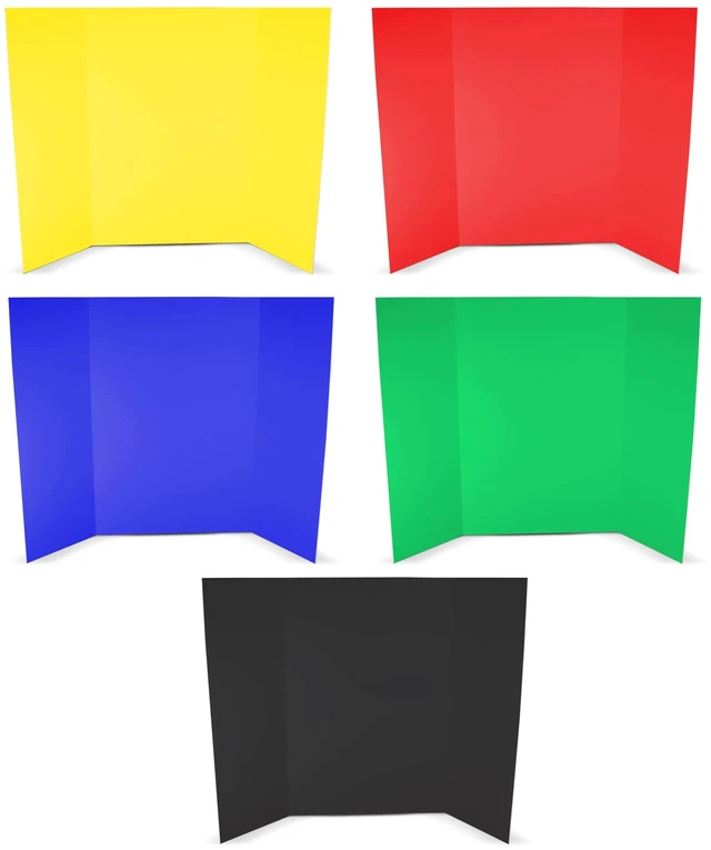 Main image of 36 X 48 Color Assortment Foam Project Board Pack Of 24