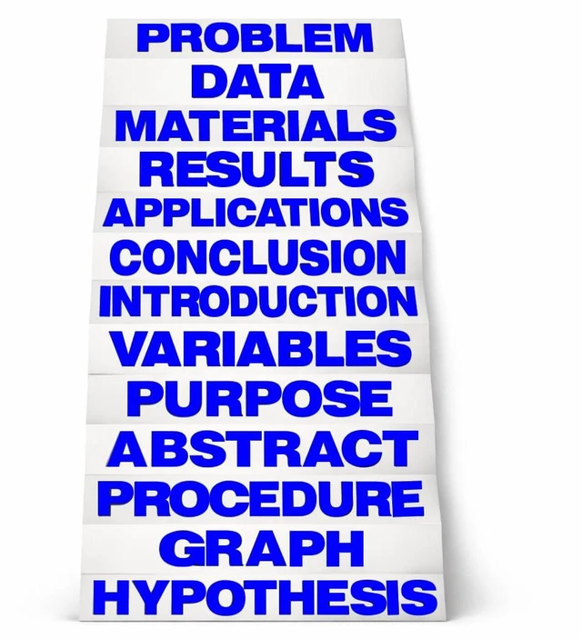 Main image of Blue Science Fair Titles Pack Of 24
