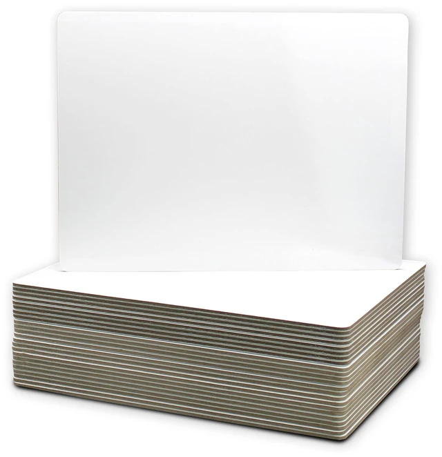 Main image of 9 X 12 Magnetic Dry Erase Board Pack Of 10