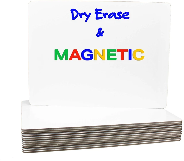 Main image of 9 X 12 Two Sided Magnetic Dry Erase/Magnetic Dry Erase Board Class Pack Of 12