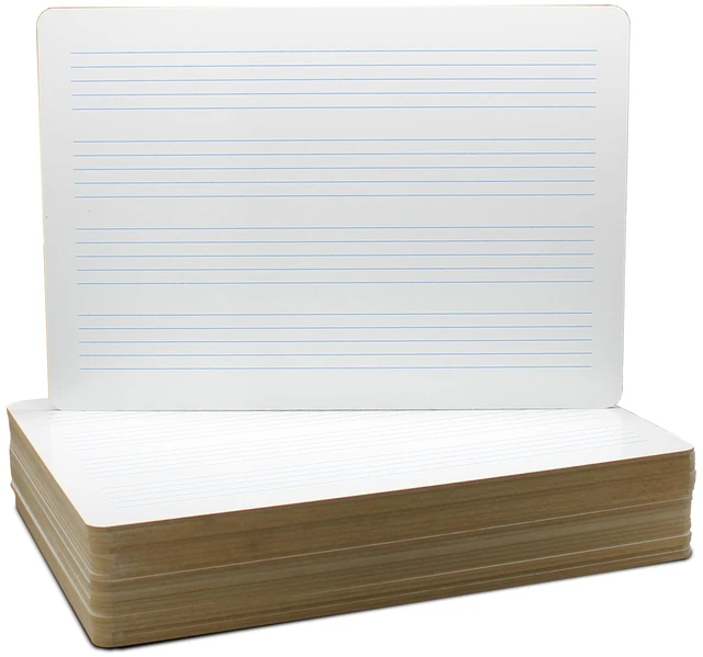 Main image of 11 X 16 Music Staff Dry Erase Board Class Pack Of 24