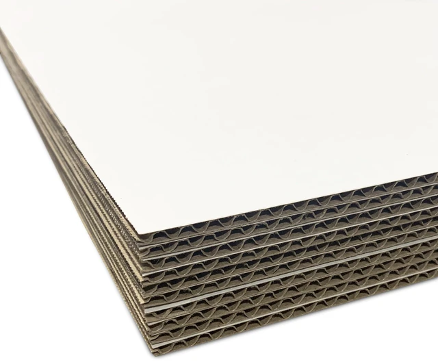 Main image of 20 X 30 White Corrugated Project Sheet Pack Of 10
