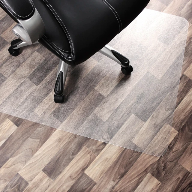 Main image of Cleartex? Unomat? AntiSlip Rectangular Polycarbonate Chair Mat Hard Floors and Carpet Tiles 35" x 47"