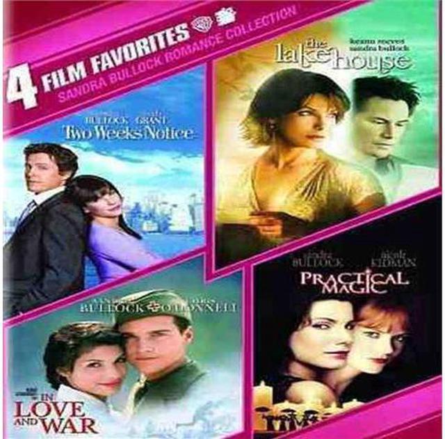 Misbrug skarp pas 4 Film Favorites-Sandra Bullock (Dvd/4 Disc/Lake H/2 Weeks/Practical/In Lov  - Newegg.com