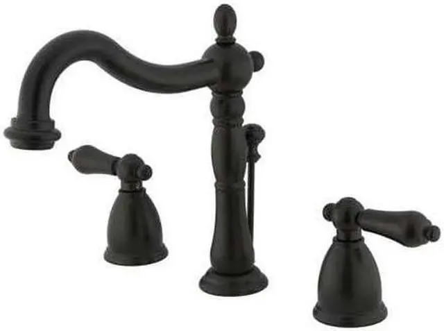 Main image of HERTIAGE WIDE SPREAD LAV FCT ORB, METAL LEVER-Oil Rubbed Bronze Finish