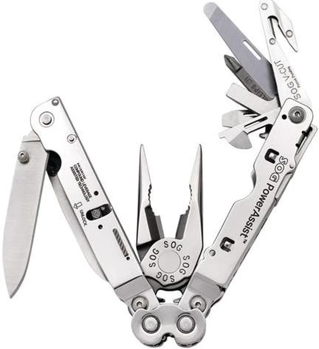 Alt view image 2 of 15 - Sog Multi-Tool,Black,16 Tools HAWA S66N-CP