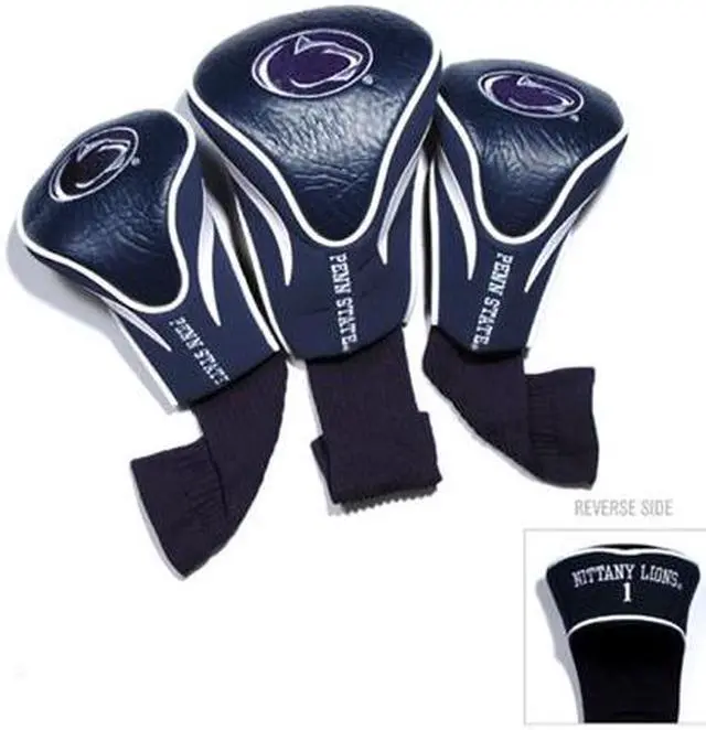 Main image of Team Golf 22994 Penn State University 3 Pack Contour Fit Headcover