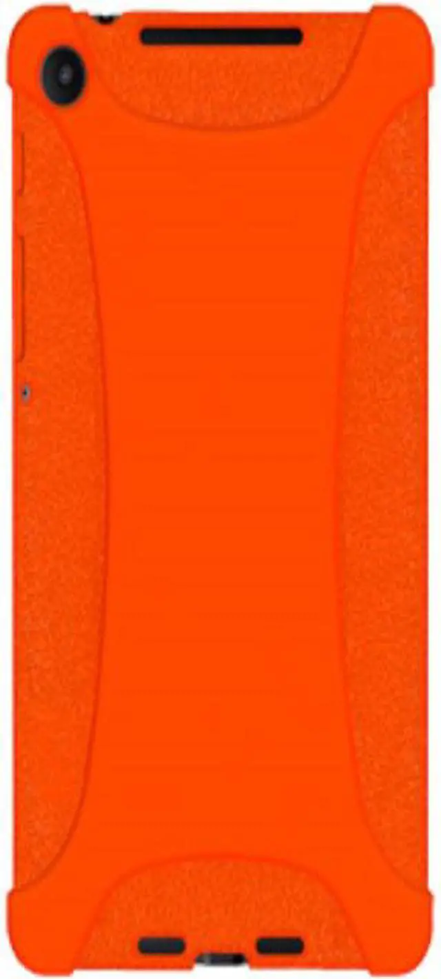 Alt view image 2 of 3 - AMZER SIILICONE JELLY SOFT SKIN FIT CASE COVER FOR ASUS NEW NEXUS 7/GOOGLE NEW NEXUS 7 - ORANGE