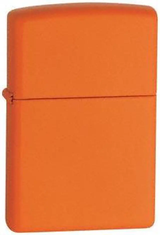 Alt view image 5 of 9 - Zippo 231 Windproof Orange Matte Lighter
