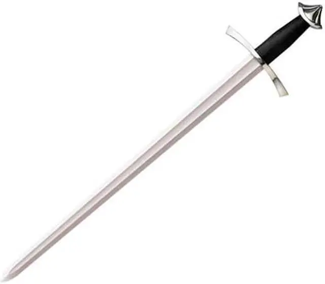 Alt view image 2 of 11 - Cold Steel Norman Sword With Leather Scabbard 88NOR