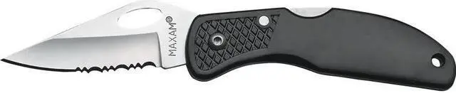 Alt view image 5 of 5 - This lightweight one hand opening Maxam Lockback Knife will feel like a natural extension  SK7475