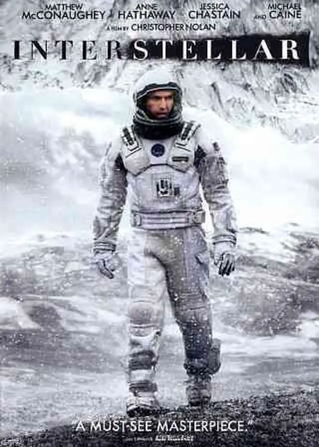 Alt view image 2 of 4 - Interstellar (DVD/SGL DISC/ENG-FRE-SPA DD5.1) Matthew McConaughey, Anne Hathaway, Jessica Chastain, Casey Affleck, Topher Grace