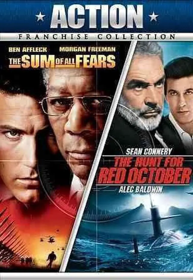 Alt view image 2 of 5 - The Hunt for Red October/ Sum of All Fears (2-pack) DVD New