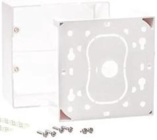 Main image of JUNCTION BOX, 2-GANG, WHITE