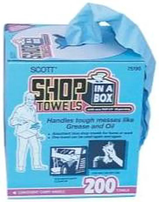 Alt view image 3 of 15 - Kimberly-Clark KIM75190 Scott Shop Towels in a Box