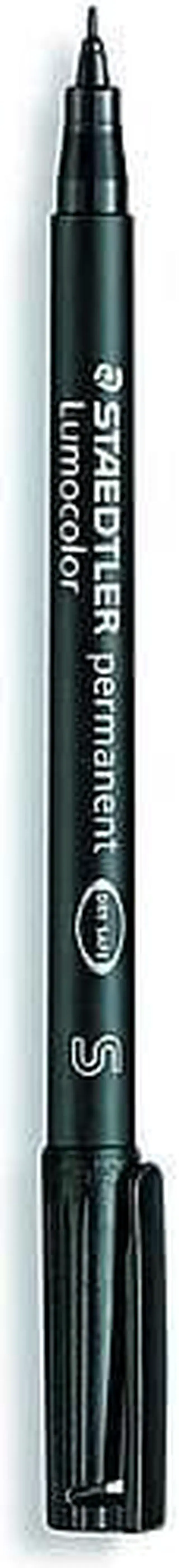 Alt view image 6 of 9 - Staedtler Fiber Tip Marker Permanent Superfine Black 3139