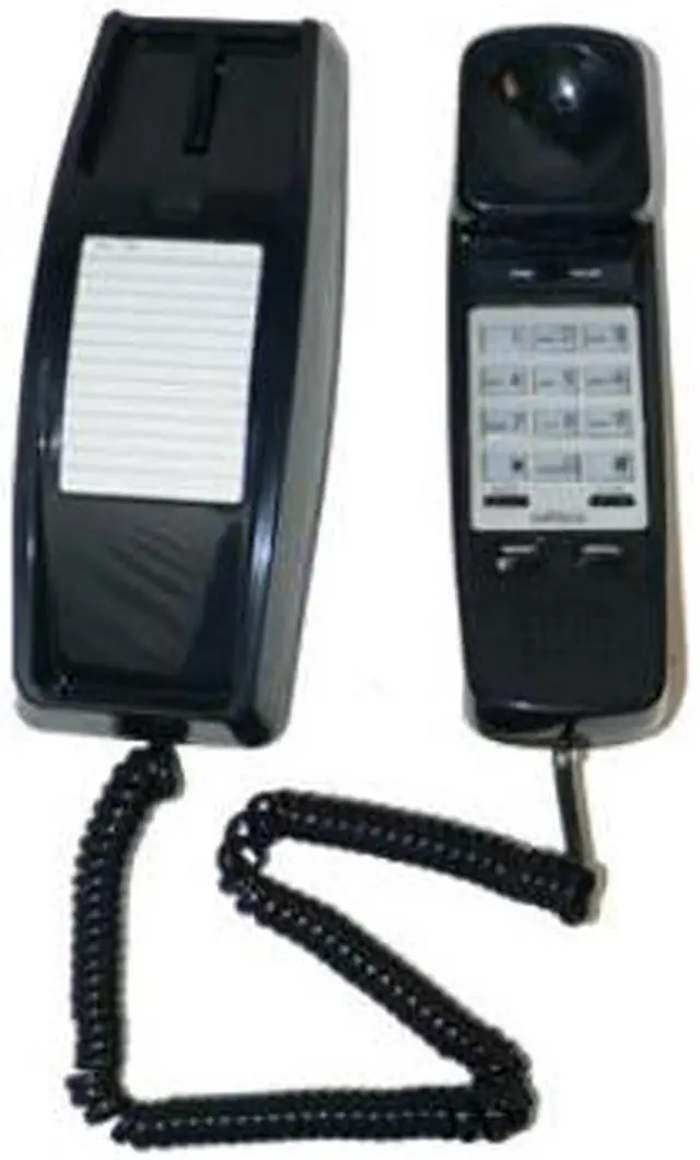 Alt view image 4 of 13 - Cortelco ITT-8150BK 815000-Voe-21F Trendline - Black