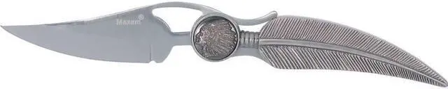Alt view image 2 of 2 - Maxam SKFEATHER Maxam Liner Lock Knife