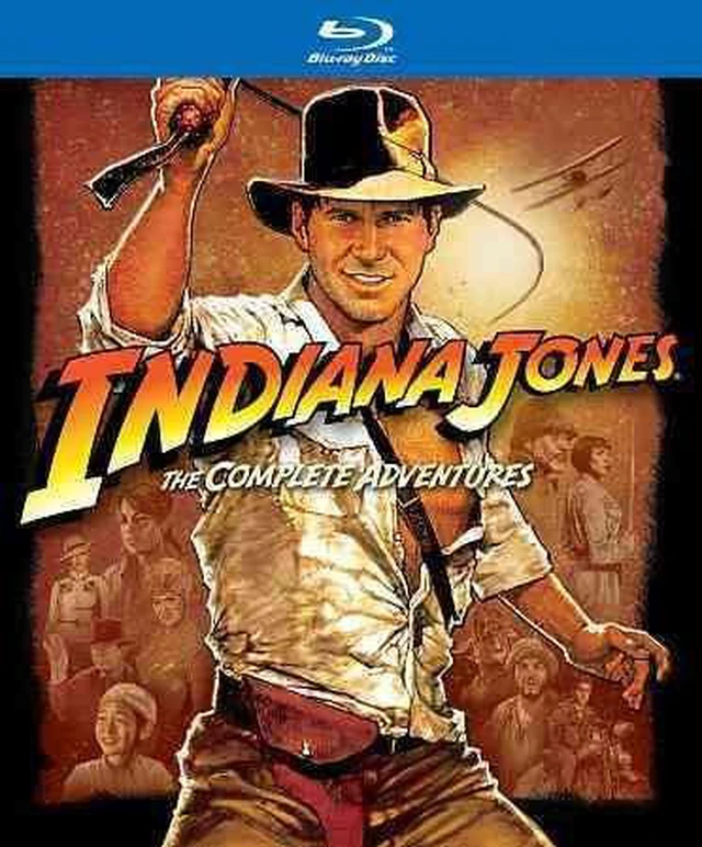 Alt view image 2 of 2 - Indiana Jones Complete Adventures (Blu-Ray)