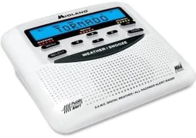 Alt view image 5 of 12 - Midland Weather Alert Radio With Alarm Clock