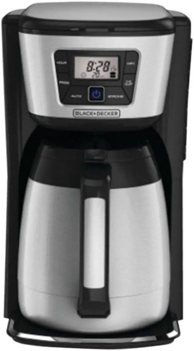 Alt view image 2 of 10 - Black & Decker CM2035B Black 12-Cup Thermal Coffeemaker