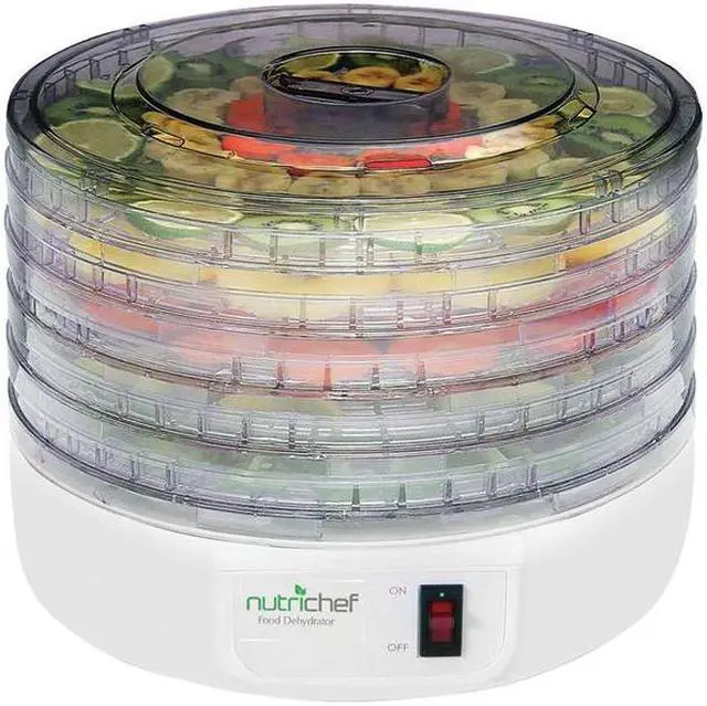 Main image of PYLE HOME PKFD12 Nutrichef Electric Countertop Food Dehydrator/Food Preserver
