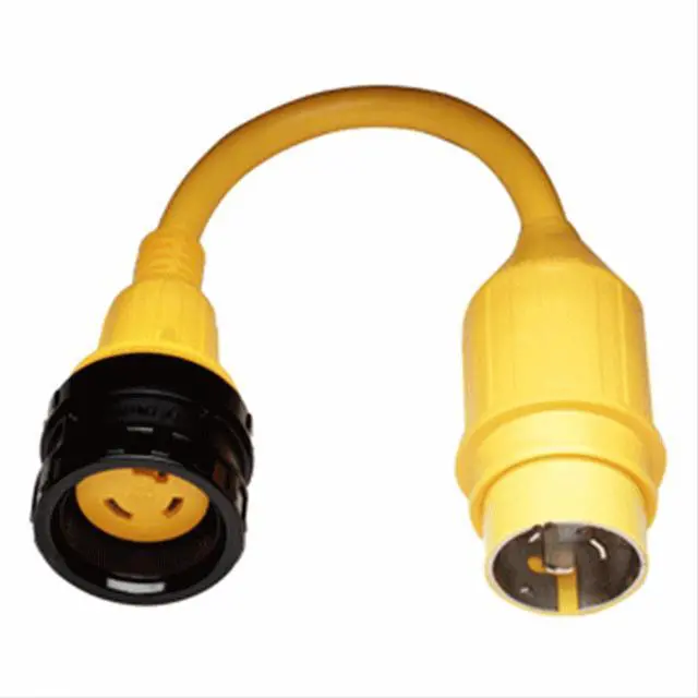 Main image of Marinco 110A Pigtail Adapter - 30A Female to 50A Male