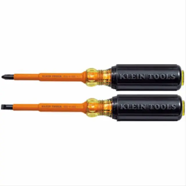 Main image of Klein Screwdriver Set Ins Strt-Phil 2 Piece Klein Tools Screwdriver Sets