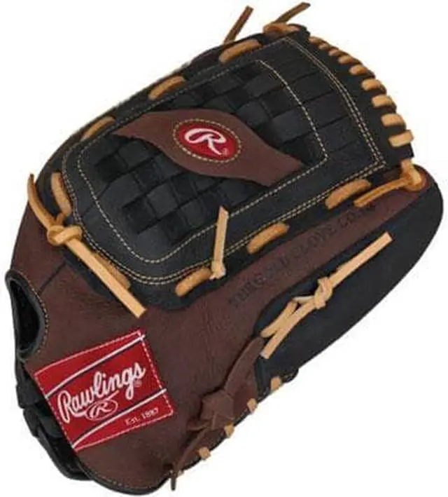 Alt view image 3 of 4 - Rawlings P140 14" Player Preferred Slowpitch Softball Glove With Basket Web