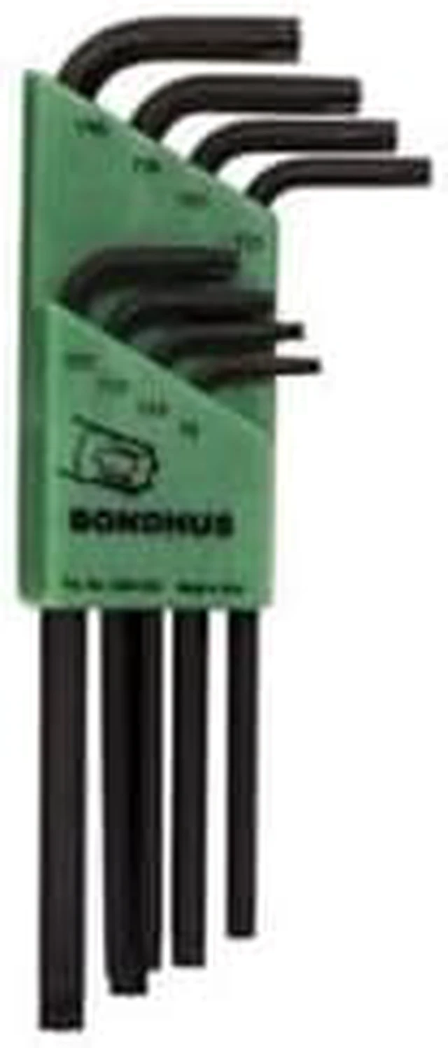 Alt view image 3 of 7 - Bondhus 31834 8-Piece Star Tipped L-Shaped Torx Wrench Set