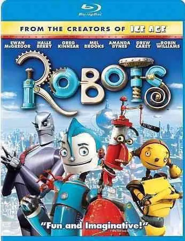 Alt view image 3 of 6 - BUENA VISTA HOME VIDEO ROBOTS (BLU-RAY/WS-1.78/ENG-FR-SP SUB/RE-PKGD)                NLA BR2288602