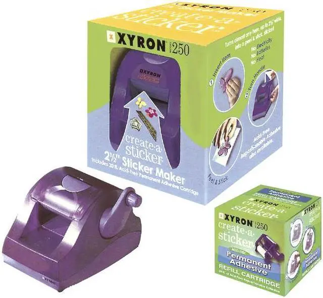 Alt view image 2 of 8 - Xyron XRN250 Xyron 250 Create-A-Sticker Machine