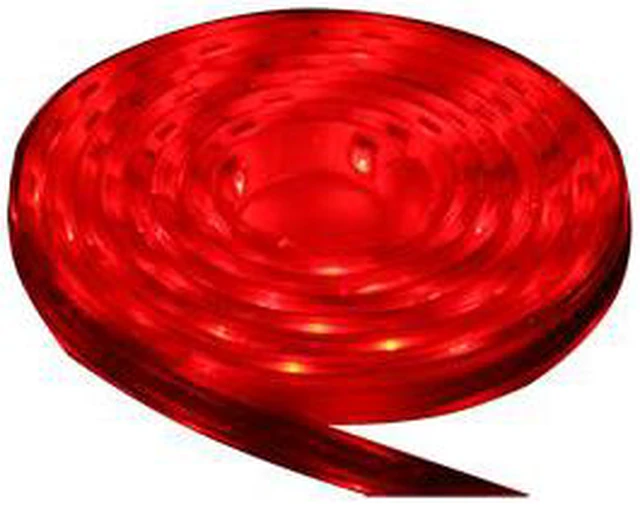Main image of Lunasea Flexible Strip LED - 5M w/Connector - Red - 12V