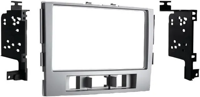 Alt view image 2 of 5 - Metra 95-7361S Double DIN Dash Kit for 2010-2012 Hyundai Santa Fe w/ Factory Nav