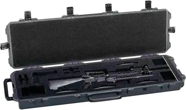 Main image of PELICAN 472PWCM16BLK Mobile Armory(TM) Injection-Molded Pre-Cut M16 Storage Case
