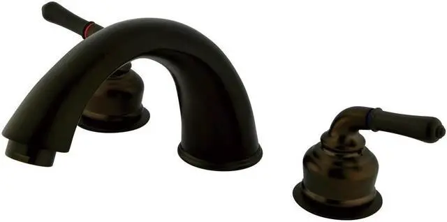 Alt view image 4 of 8 - Kingston Brass KB365 Roman Tub , Faucet, Oil Rubbed Bronze