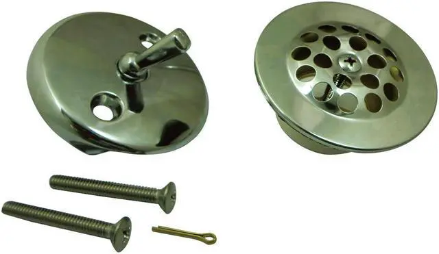 Main image of Kingston Brass DTL5305A1 Grid Tub Drain Kit, Polished Chrome