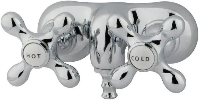 Main image of Kingston Brass CC48T1 Vintage 3-3/8" Wall Mount Clawfoot Tub Filler