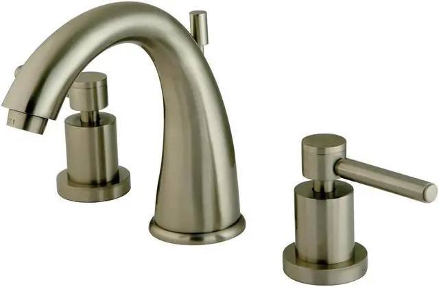Alt view image 2 of 3 - Kingston Brass KS2968DL Two Handle 8" to 16" Widespread Lavatory Faucet with Bra