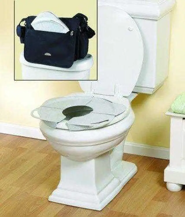 Alt view image 4 of 13 - Primo Folding Potty Seat with Handles