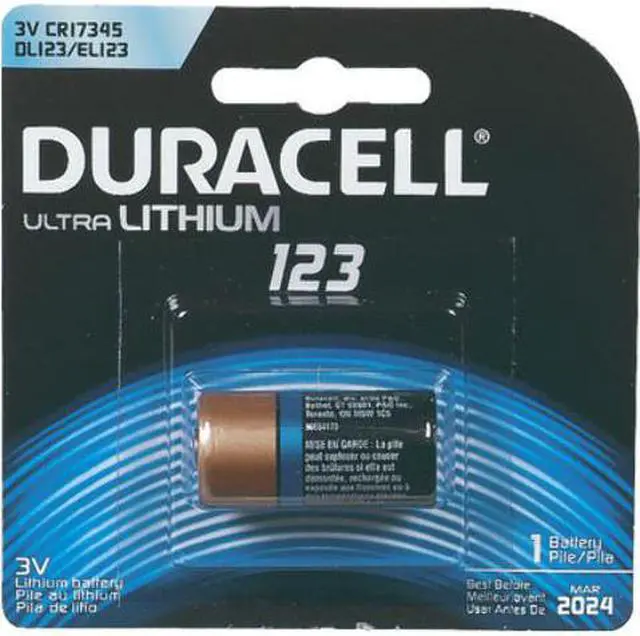 Alt view image 6 of 20 - Duracell Specialty High-Power Lithium Battery, 123, 3 V DL123ABPK