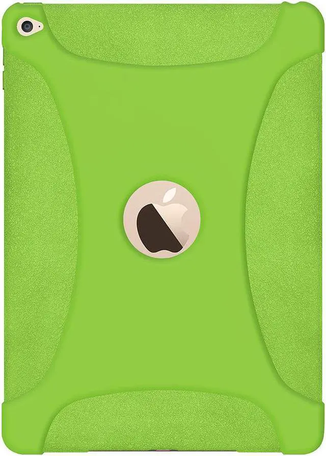 Alt view image 6 of 7 - Amzer Silicone Skin Jelly Case - Green for Apple iPad Air 2
