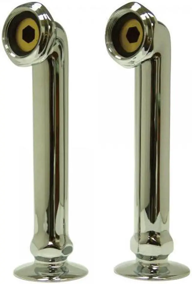 Alt view image 5 of 8 - Kingston Brass CC6RS1 6 in. Deck Mount Risers for Clawfoot Tub Faucet