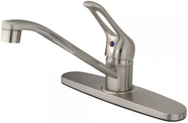 Alt view image 4 of 6 - Kingston Brass KB561SN Kitchen , Faucet, Satin Nickel