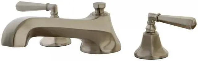 Alt view image 4 of 6 - METROPOLITAN ROMAN TUB FILLER SN, METAL LEVER-HL-Satin Nickel Finish