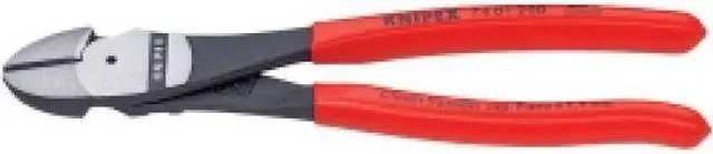 Alt view image 4 of 6 - Diagonal Pliers, High Leverage, 8 In L, Red