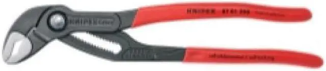 Alt view image 2 of 7 - KNIPEX 87 01 250 SBA 10 in V-Jaw Water Pump Plier Serrated, Plastic Grip