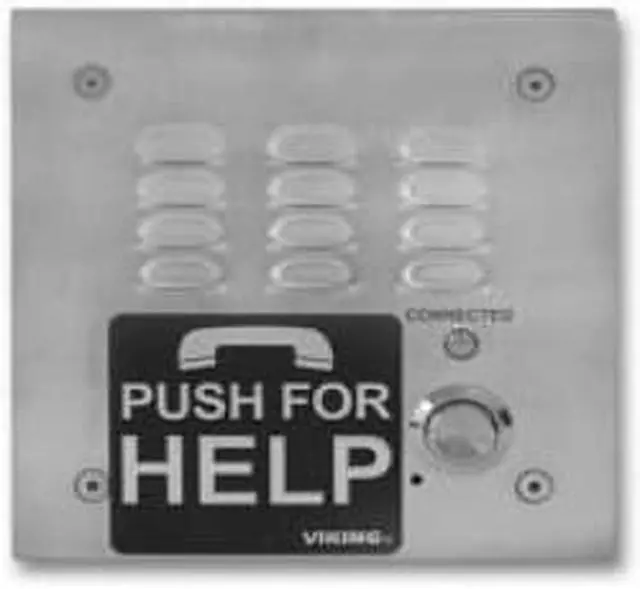 Alt view image 4 of 8 - Viking Electronics - E-1600-30A-EWP - ADA Compliant Stainless Steel Emergency Phone with Dialer and Voice Announcer